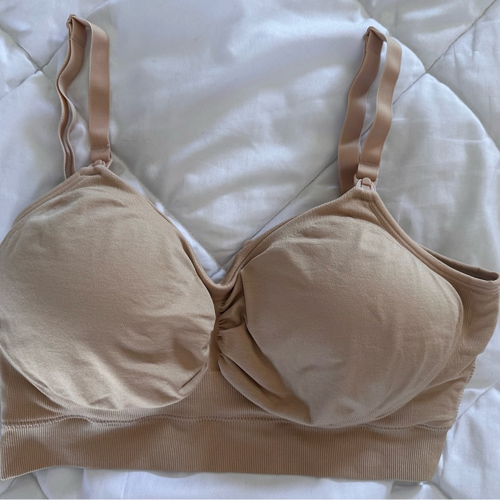 kindred by Kindred Bravely Pumping + Nursing Hands Free Bra - Beige